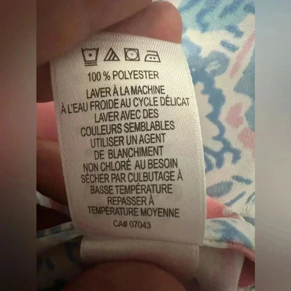 Antibes Blanc sundress v-neckline sleeveless asymmetrical hemline Sz Medium - Picture 9 of 10